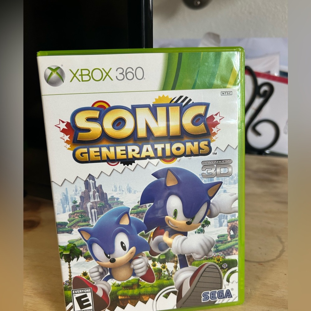 Sonic Generations (Xbox 360, 2011) Sega IP CIB Complete with Manual NEAR MINT